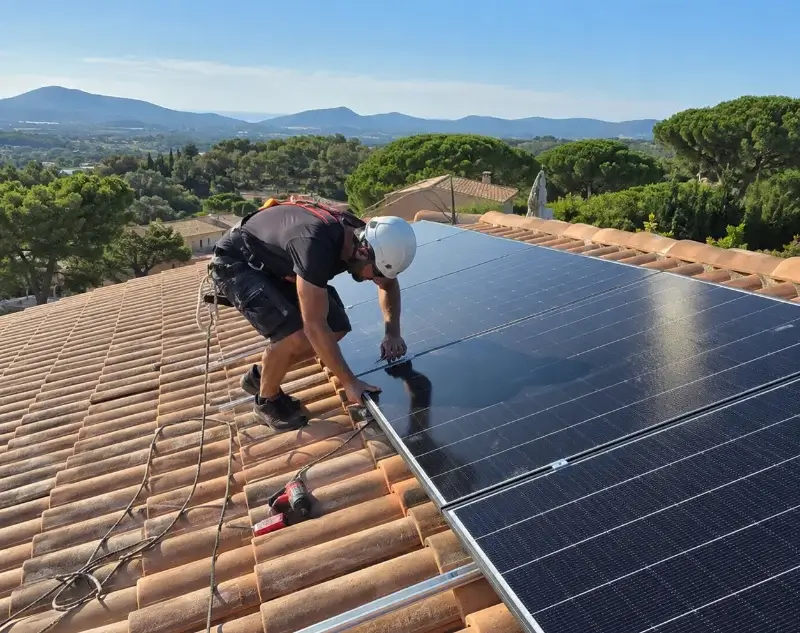 Installateur panneaux solaires Talloires-Montmin — pose photovoltaïque sur toiture