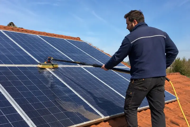 Nettoyage et entretien de panneaux solaires à Talloires-Montmin